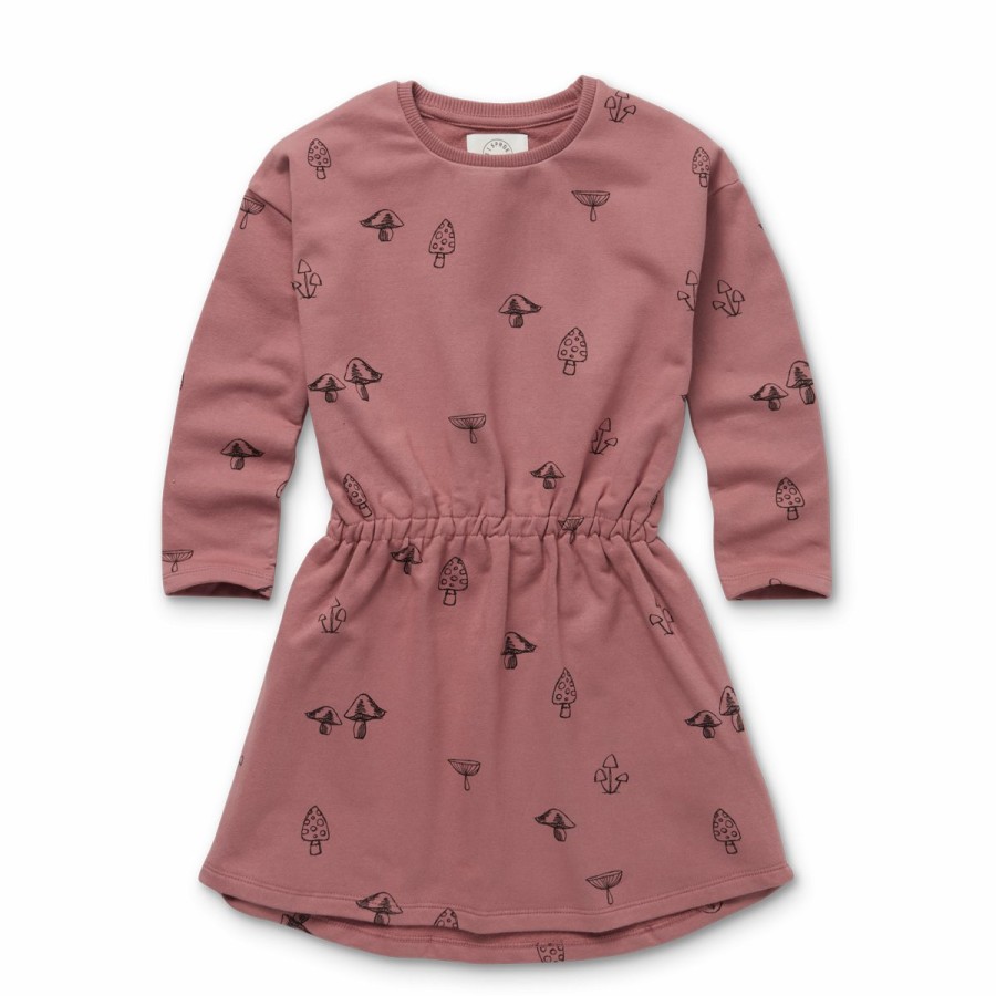 Clothing Sproet & Sprout | Sproet & Sprout Skater Dress Mushrooms