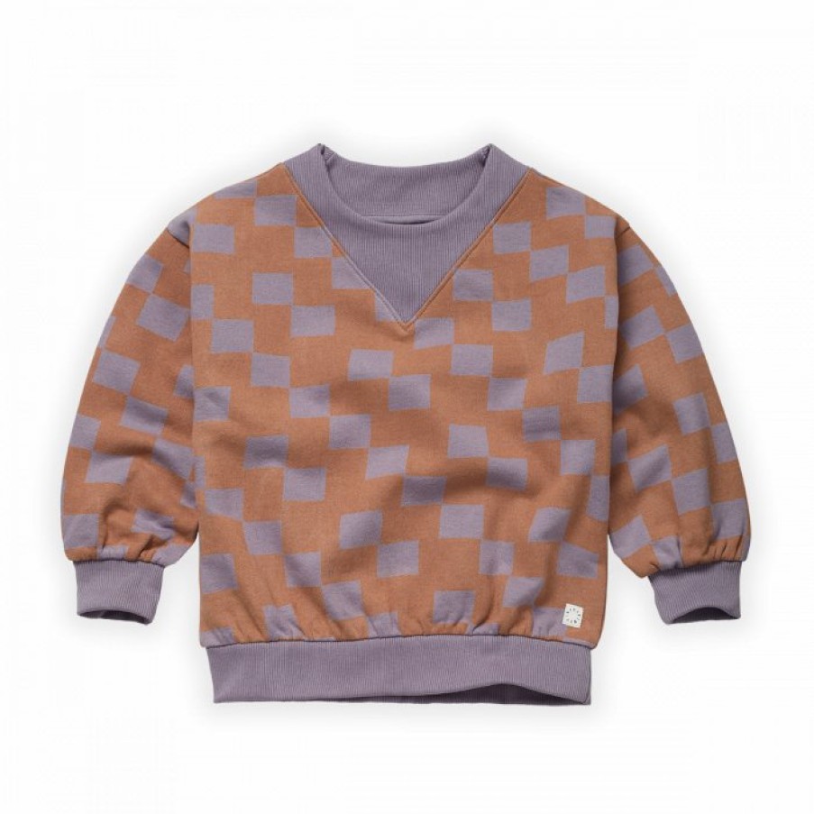 Clothing Sproet & Sprout | Sproet & Sprout Sweater Block Print