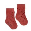 Kinderschoenen Little Indians Little Indians | Little Indians Baby Sokken Dots - Canyon Clay