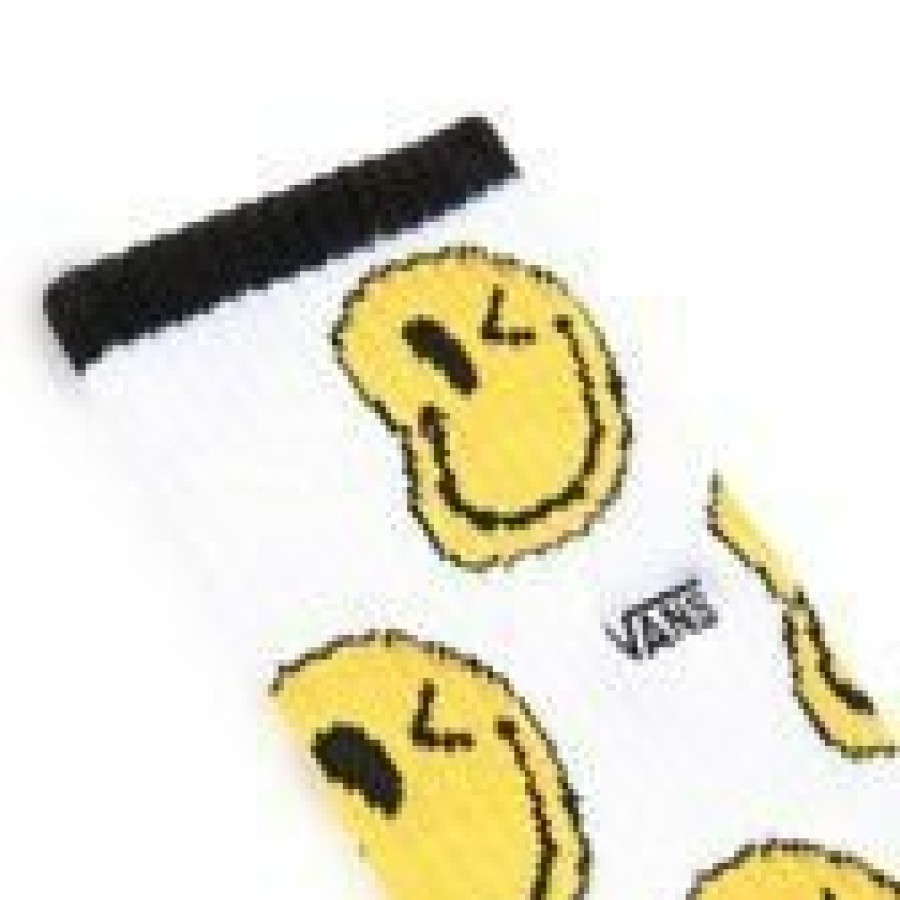 Clothing Vans | Vans Smiley Drip Crew Sokken