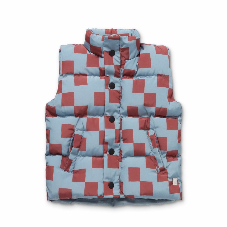 Clothing Sproet & Sprout | Sproet & Sprout Bodywarmer Block Print
