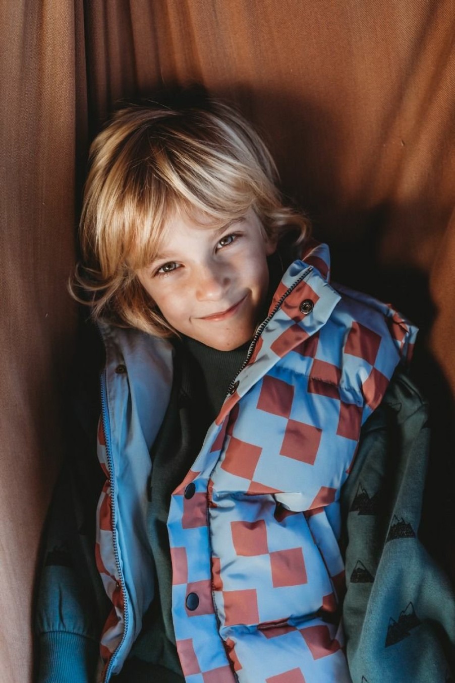 Clothing Sproet & Sprout | Sproet & Sprout Bodywarmer Block Print