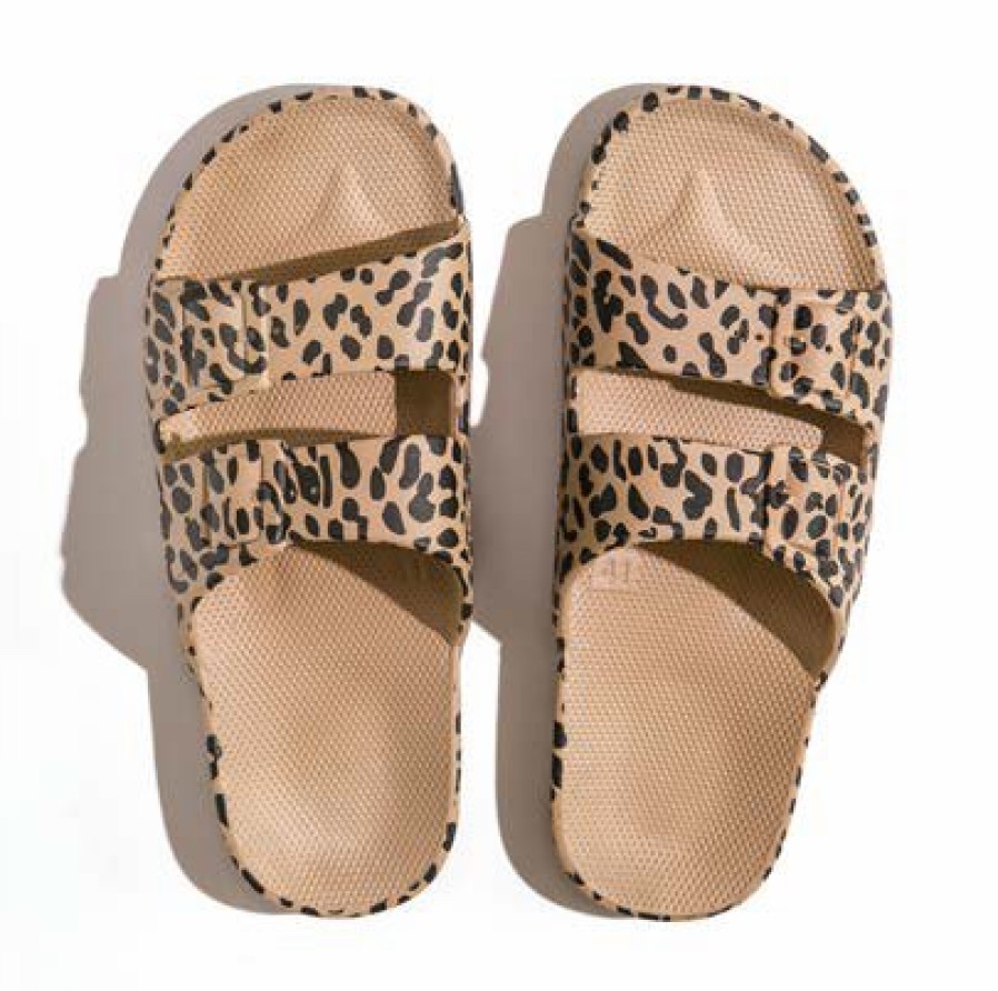 Kinderschoenen Freedom Moses Freedom Moses Slippers | Freedom Moses Slippers Leo Camel