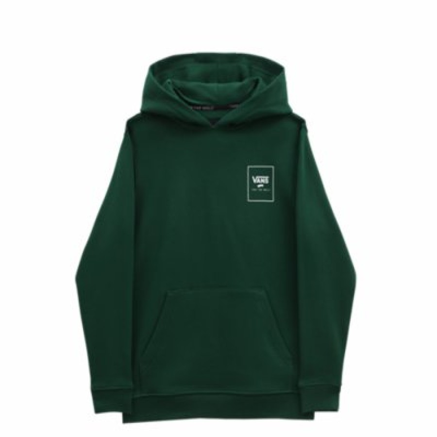 Clothing Vans | Vans Print Box Back Hoodie Green