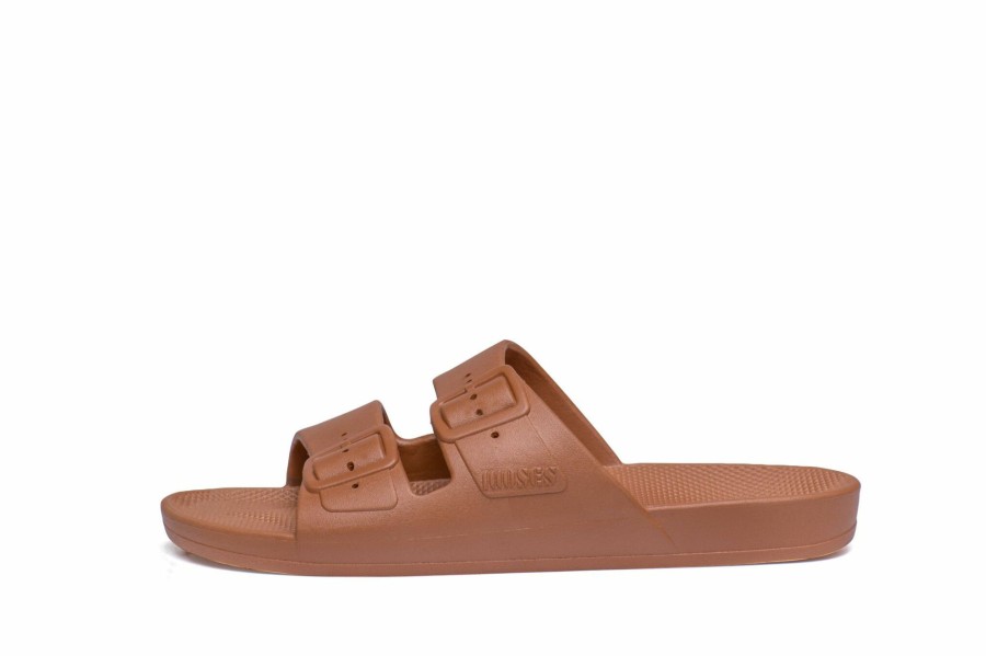 Mama Freedom Moses | Freedom Moses Slippers Toffee