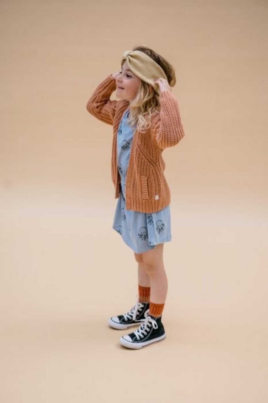 Clothing Sproet & Sprout | Sproet & Sprout Sokken Colourblock Langoustino