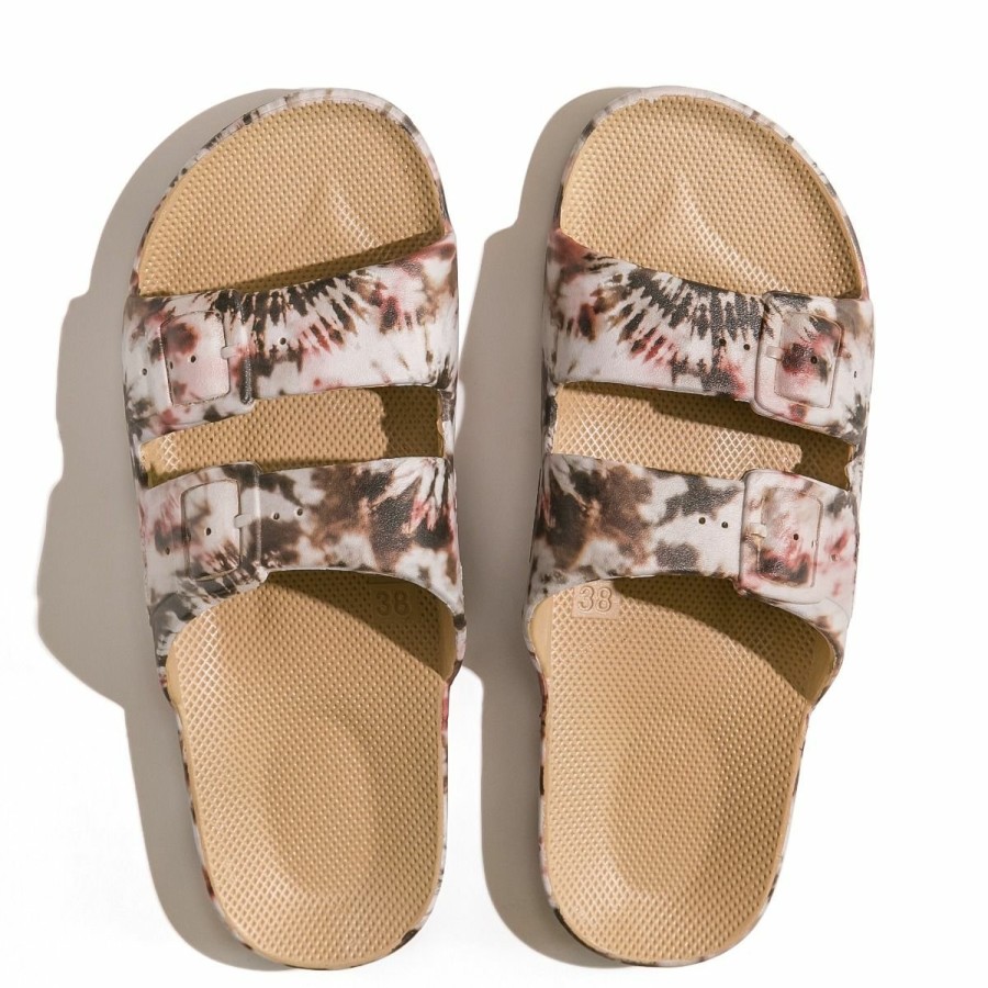 Kinderschoenen Freedom Moses Freedom Moses Slippers | Freedom Moses Slippers Joplin Camel