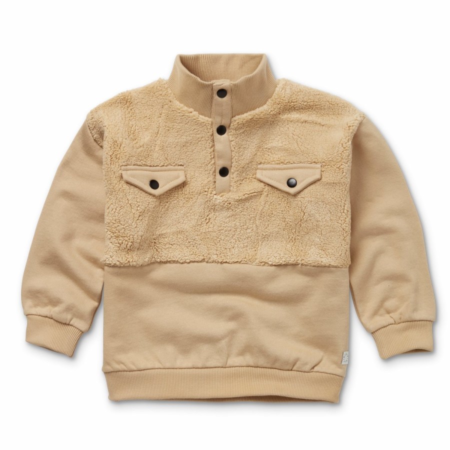Clothing Sproet & Sprout | Sproet & Sprout Sweatshirt Teddy Squirrel Squad