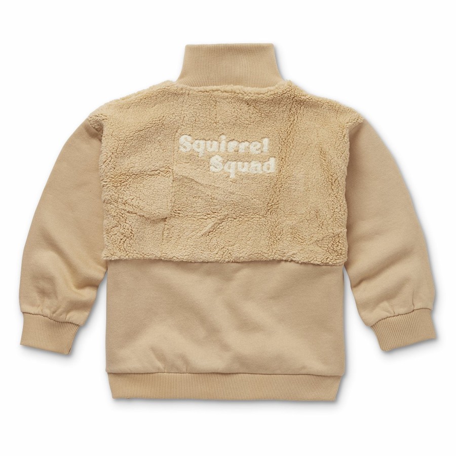 Clothing Sproet & Sprout | Sproet & Sprout Sweatshirt Teddy Squirrel Squad