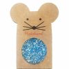 Clothing Ratatam | Ratatam Stuiterbal Muis - Blauw Glitter
