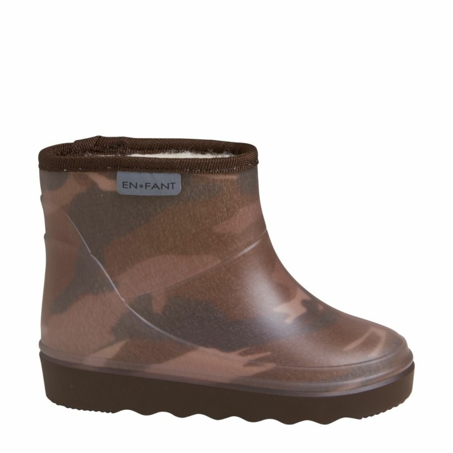Kinderschoenen Enfant Enfant Thermoboot | Enfant Thermoboots Short Chestnut Camo