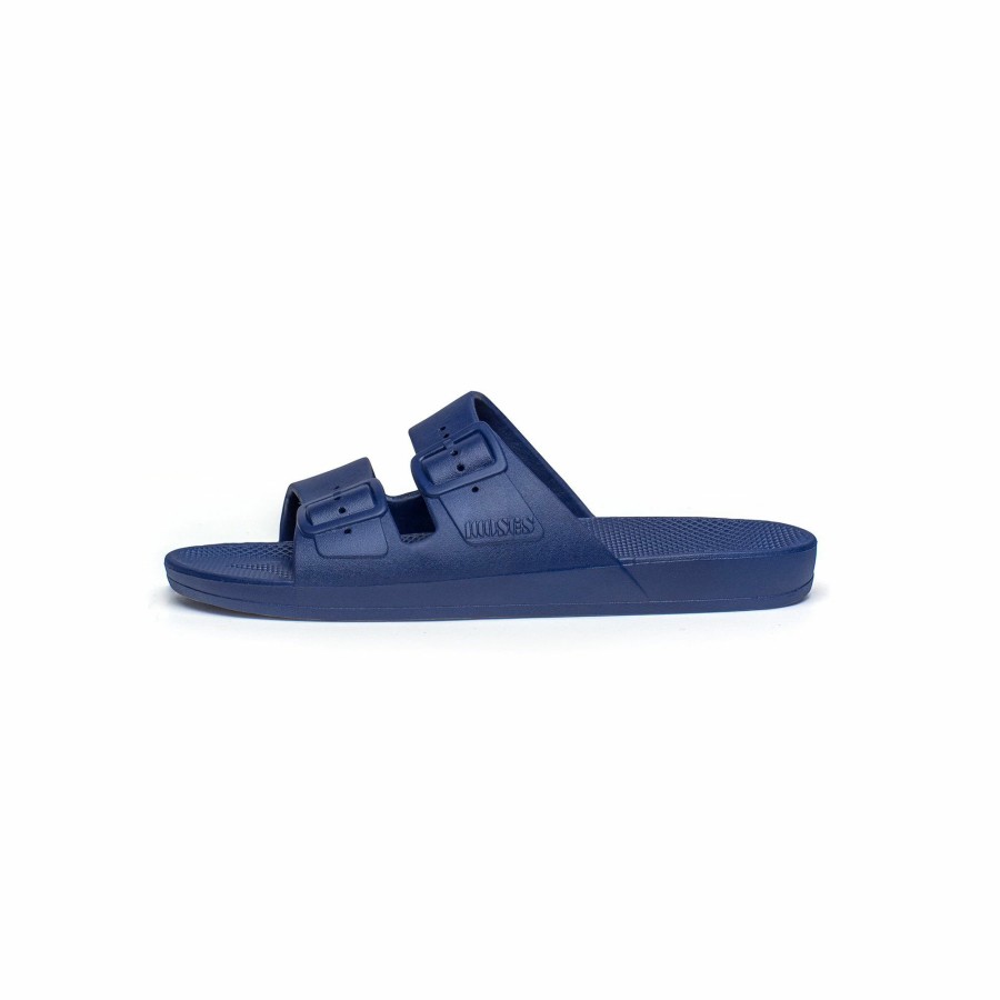 Kinderschoenen Freedom Moses Freedom Moses Slippers | Freedom Moses Slippers Navy