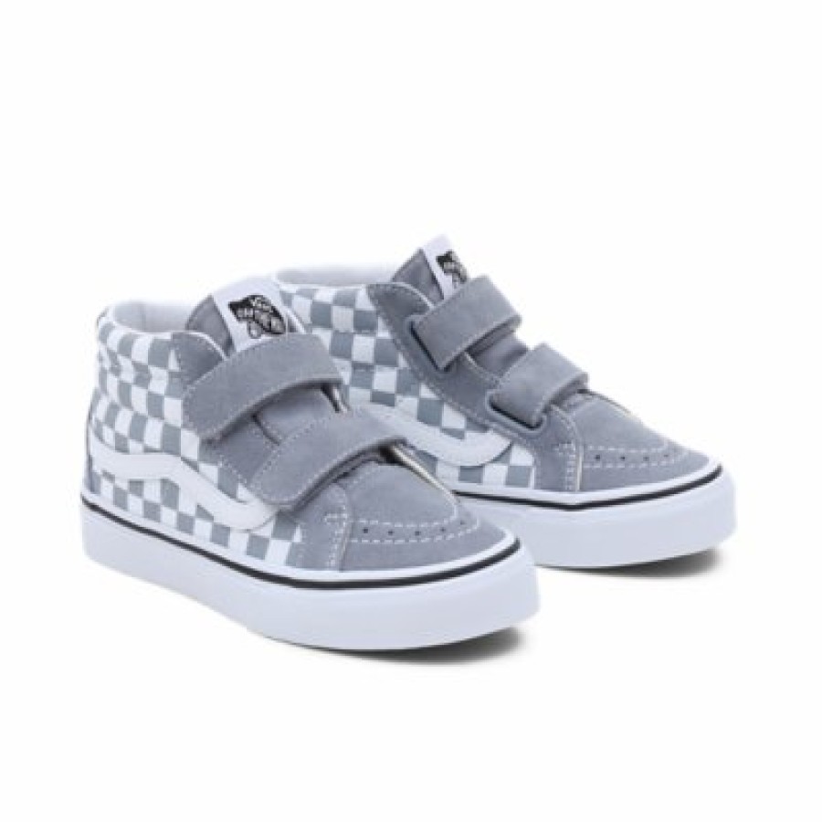 Kinderschoenen Vans Vans | Vans Sk8-Mid Reissue V Checkerboard Tradewinds