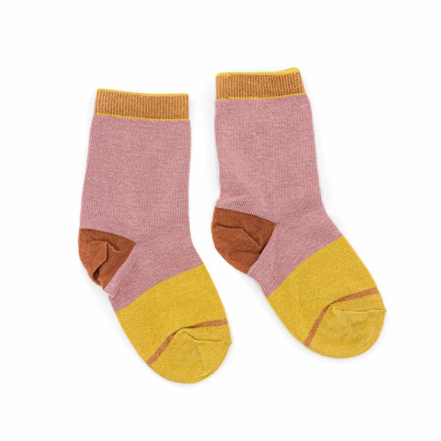 Clothing MP Denmark | Mp Denmark Wood Rose Glitter Sokken