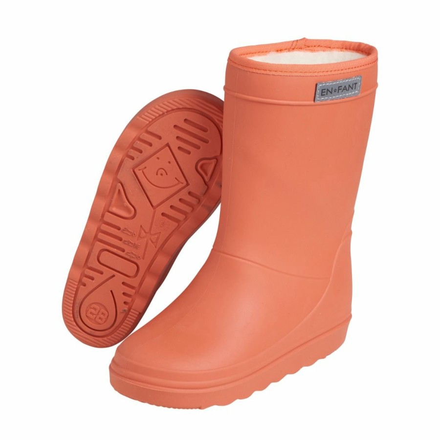 Kinderschoenen Enfant Enfant Thermoboot | Enfant Thermoboots Orange Rust