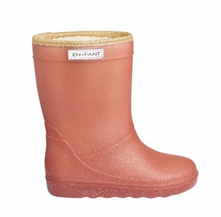 Kerst Tip Enfant | Enfant Thermoboots Metallic Rose