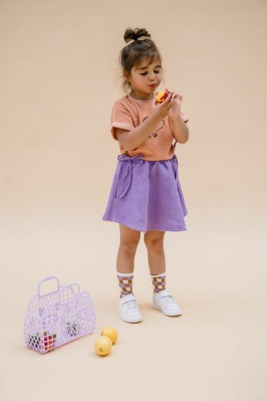 Clothing Sproet & Sprout | Sproet & Sprout Rokje Lilac Breeze