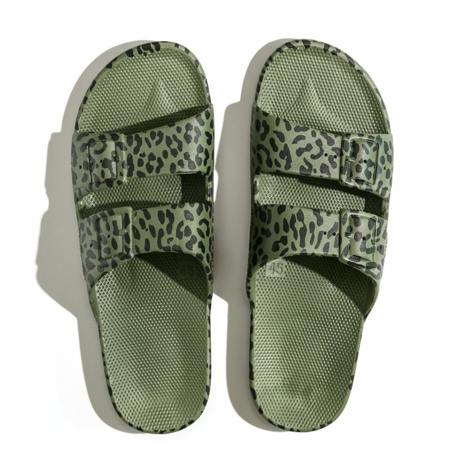 Kinderschoenen Freedom Moses Freedom Moses Slippers | Freedom Moses Slippers Leo Cactus