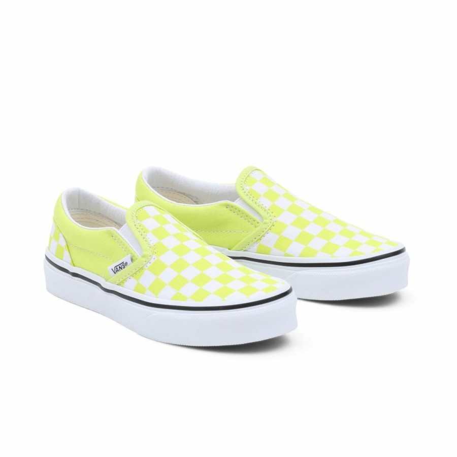 Kinderschoenen Vans Vans | Vans Slip-On Checkerboard Evening Primrose