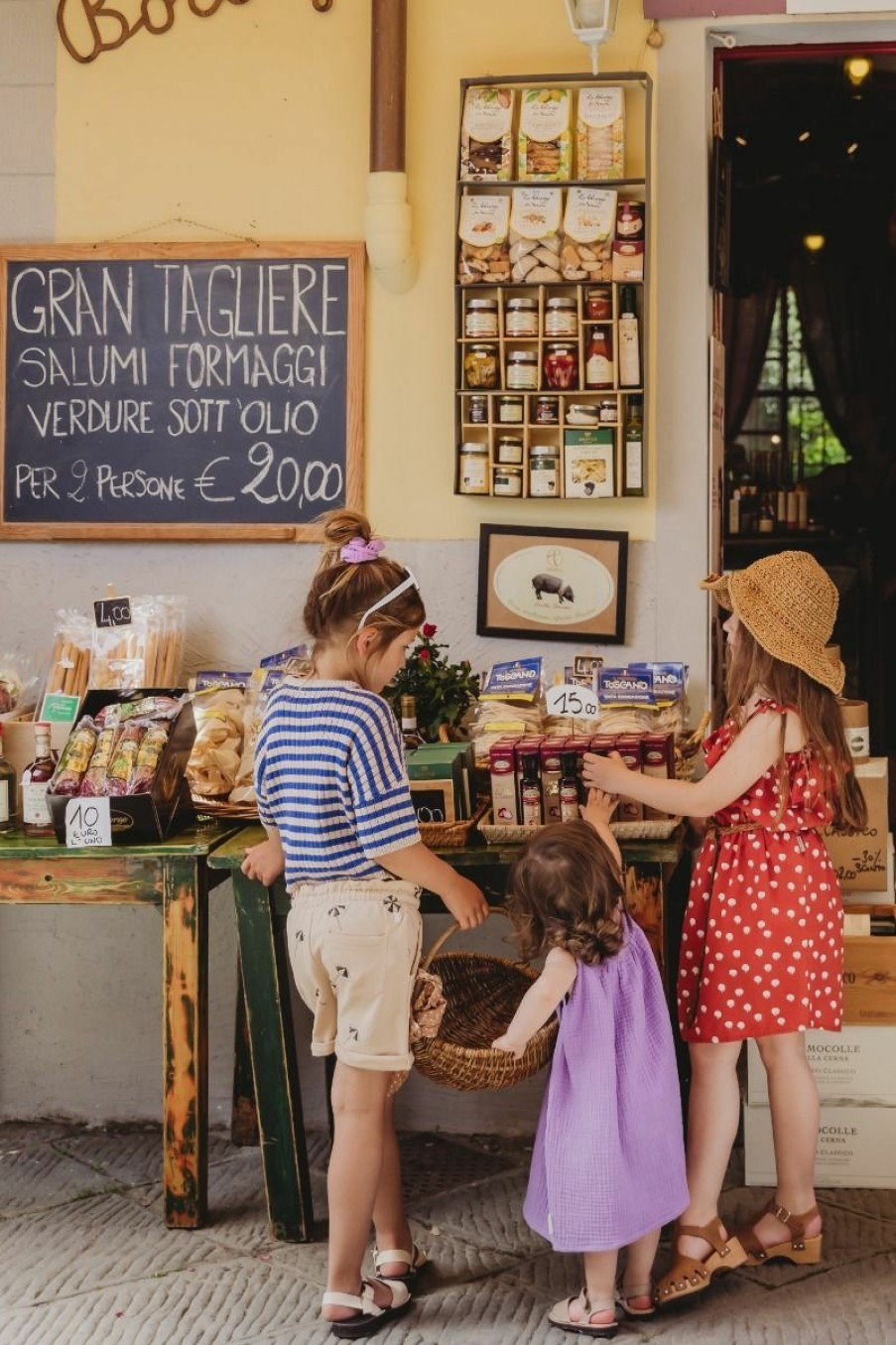 Clothing Sproet & Sprout | Sproet & Sprout Woven Jurkje Lila