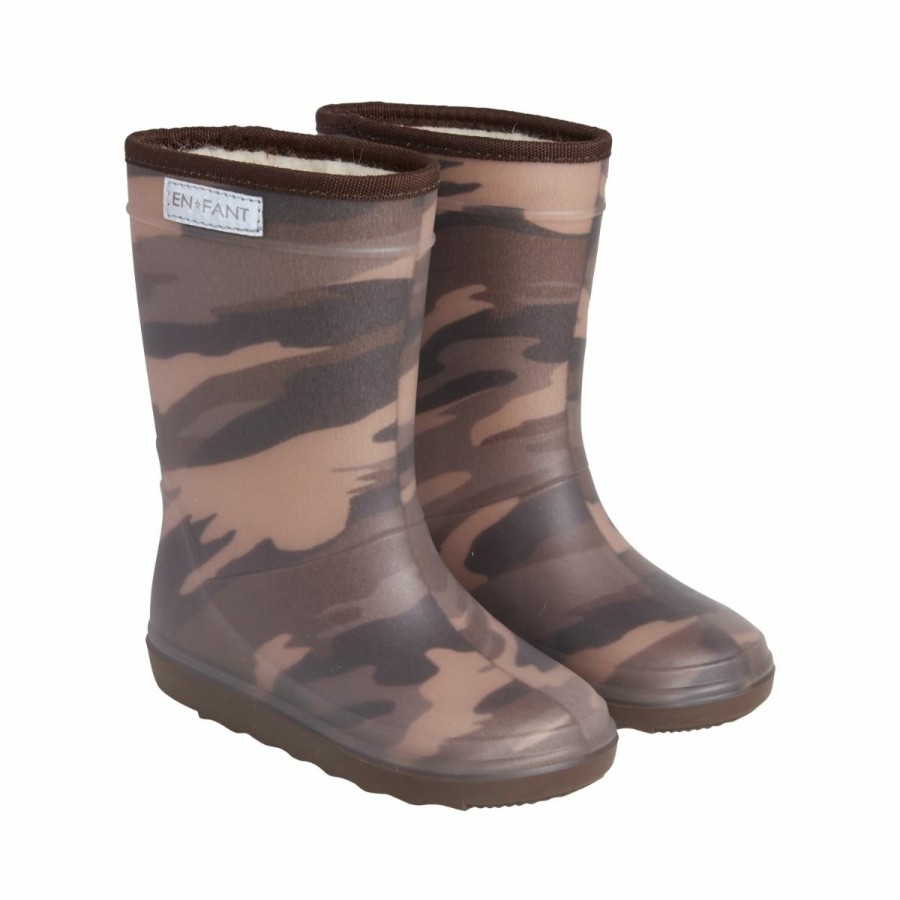 Kinderschoenen Enfant Enfant Thermoboot | Enfant Thermoboots Green Camo
