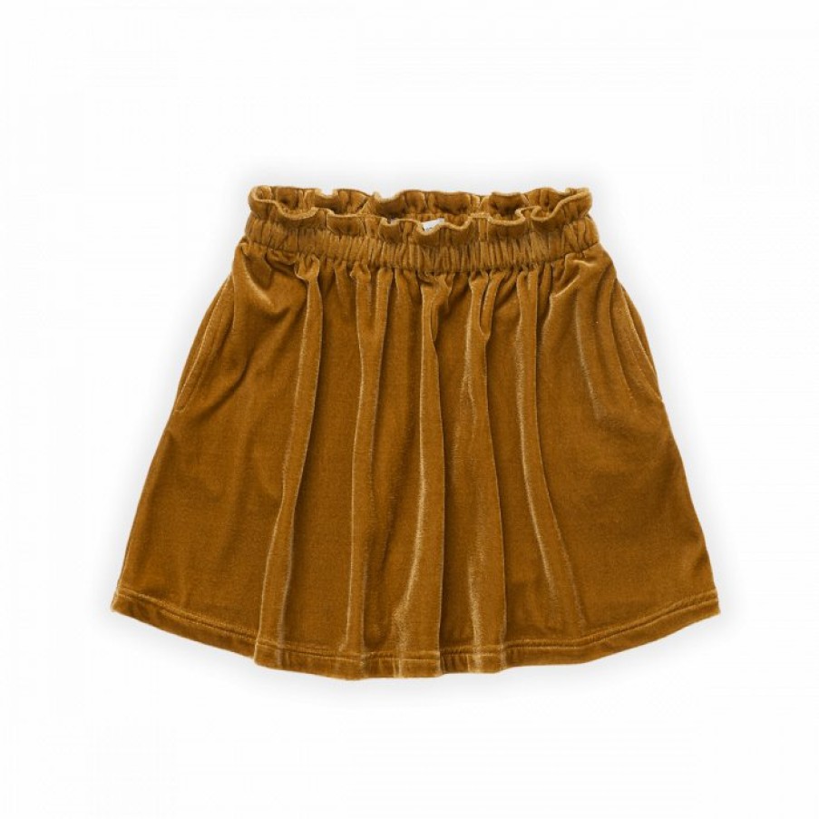 Clothing Sproet & Sprout | Sproet & Sprout Paperbag Rokje Velvet