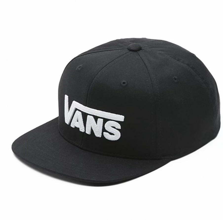 Clothing Vans | Vans Drop V Snapback Pet Black
